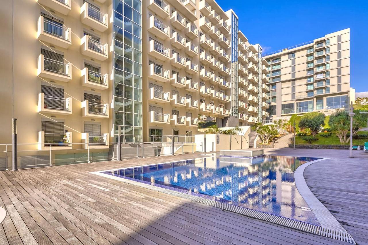 Blue Sky Apartment With Pool By Hr Madeira Funchal  Luaran gambar